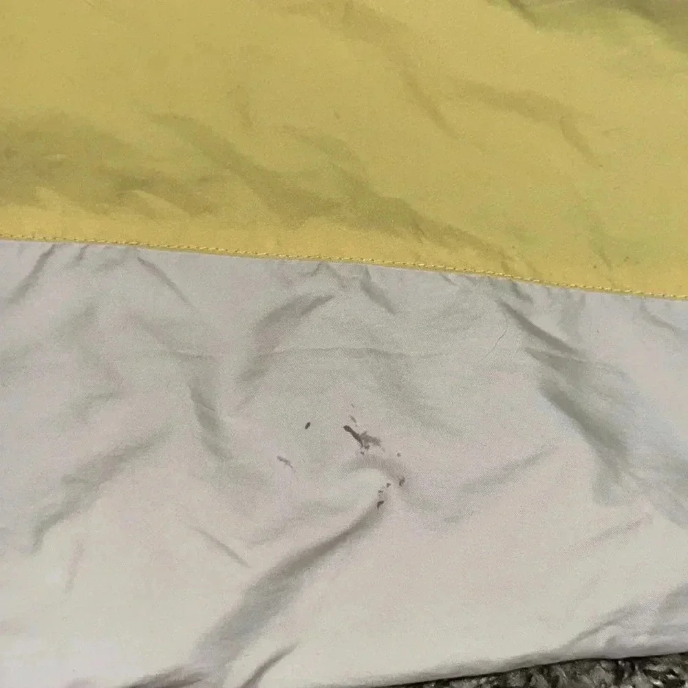 Vintage Columbia Yellow Windbreaker Rain Coat - Picture 5 of 12